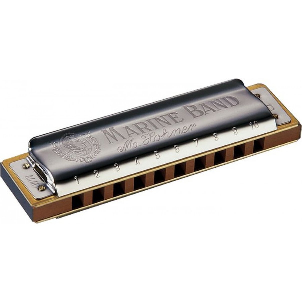Gaita Harmônica Marine Band 1896/20 C (Dó) Hohner Com Estojo