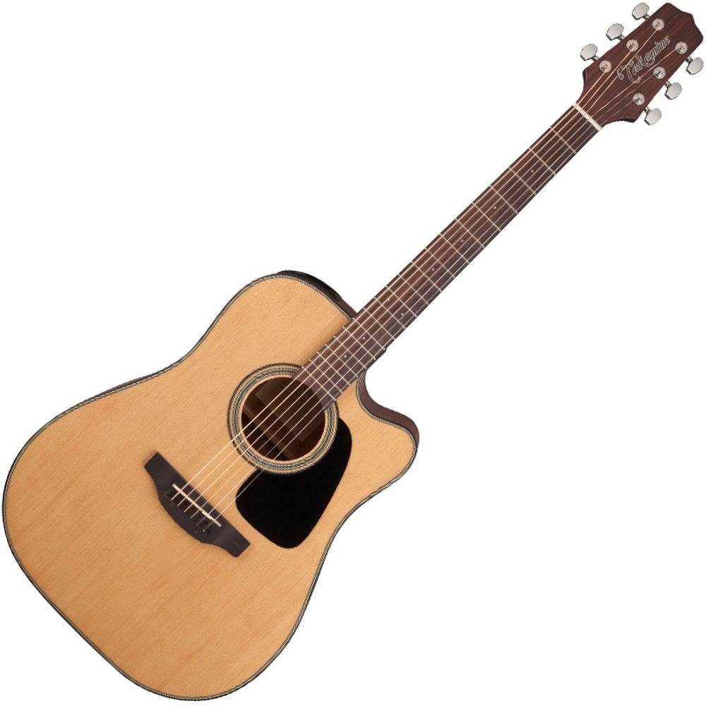 Violao de Aco Eletrico Takamine GD10 CE Natural Fosco Dreadnought com Cutaway Mercadao da Musica