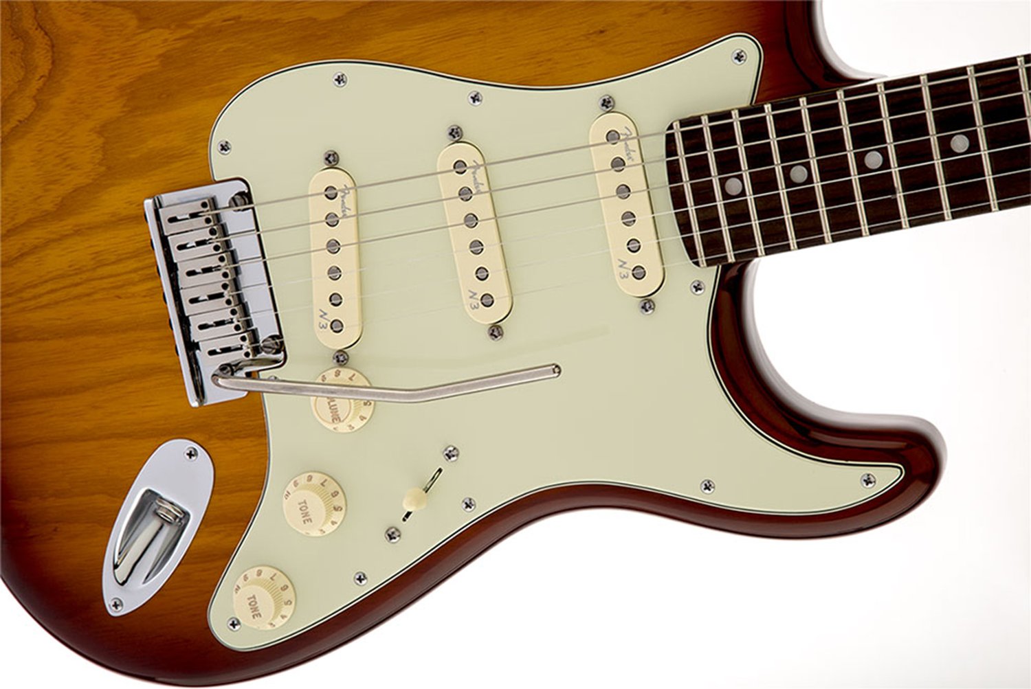 Guitarra Stratocaster Fender American Deluxe 011 9300 752 Tobacco