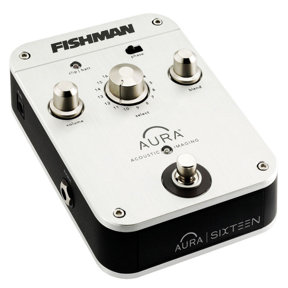 Pedal Para Violão Fishman Aura Sixteen PRO AIP P16 Preamp - O
