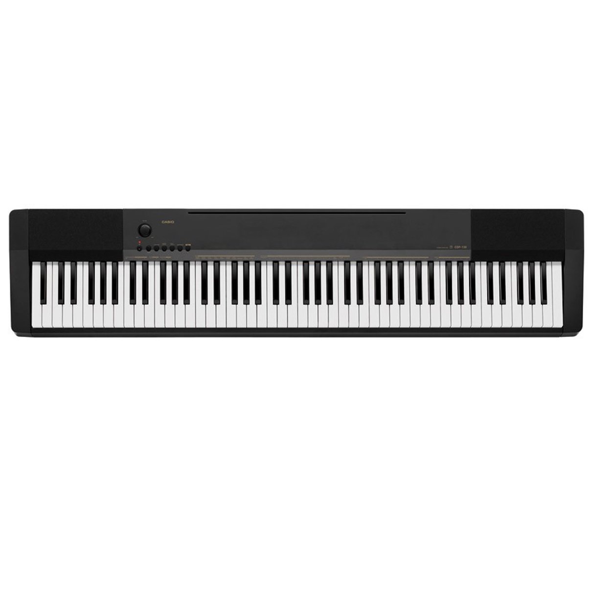 Piano Digital Casio CDP 130 BK Preto Com 88 Teclas Falantes 8w +