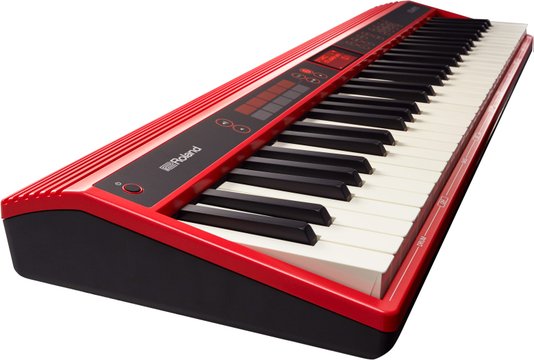 Teclado Roland Go Keys 61 K Vermelho Com Função Loop Mix