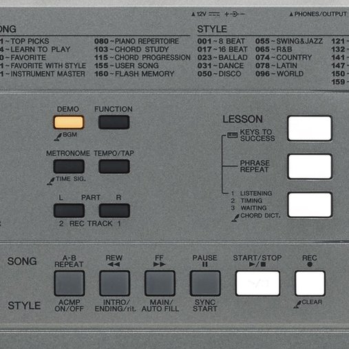 Teclado Yamaha Arranjador PSR E353 Com 61 Teclas, Visor LCD E 158 Estilos automáticos de acompanhamento