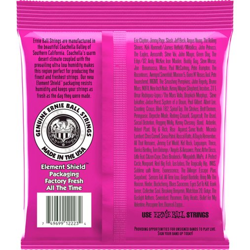 Encordoamento de Guitarra Ernie Ball 009 Super Slinky 2223