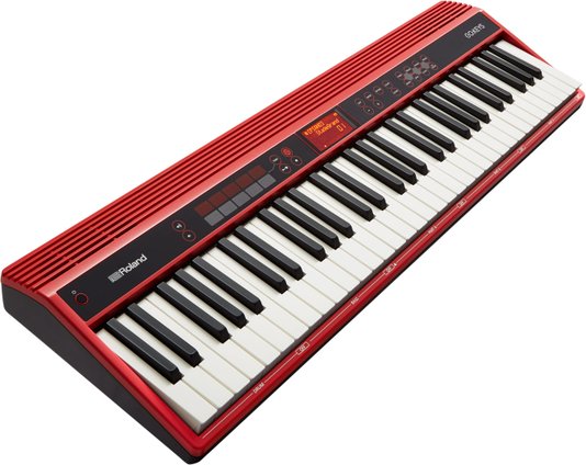 Teclado Roland Go Keys 61 K Vermelho Com Função Loop Mix