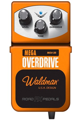 Pedal Para Guitarra Waldman Mega Overdrive MOV 3R U.S.A Design Road FX Pedals