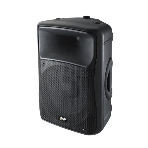 Caixa Ativa SKP PRO Áudio 15 Polegadas 250W RMS SKP SK 5P Preta Com Bluetooth