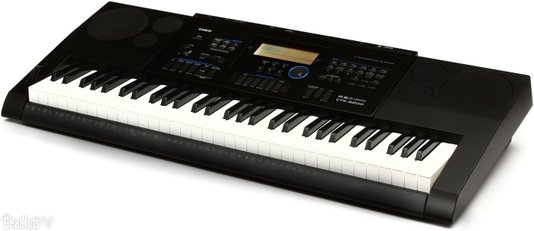 Teclado Arranjador Casio CTK 6200 Com Visor LCD, Mixer Com 32 Canais E 61 Teclas