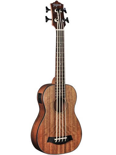 Ukulele Bass Ubass Tagima Walnut 30 KB Elétrico Com Encordoamento Aquila
