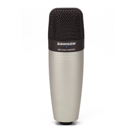 Microfone Condensador Hipercardióde Samson C01 Com Case Com Phantom Power de 36-52 Volts