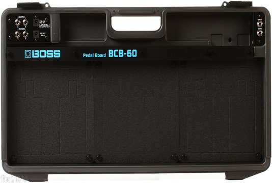 Hard Case Pedal Board Boss BCB 60 Para 6 Pedais E Cabos