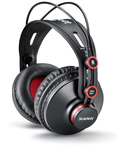 Kit para Gravação de Audio Focusrite USB Scarlett 2i2 2a Geração + Fone HP60 Mk II + Mic CM25 Mk II