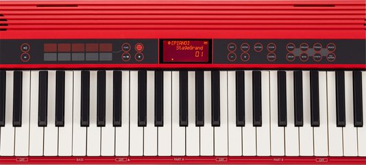 Teclado Roland Go Keys 61 K Vermelho Com Função Loop Mix