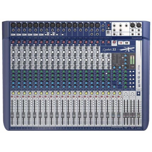 Mesa de Som Soundcraft Signature 22 Canais
