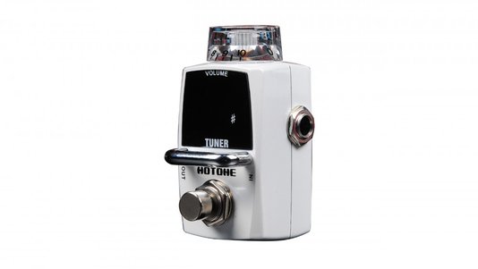 Pedal Para Guitarra Afinador Cromático Hotone Digital Tuner STU 1 Luzes de Led Frias