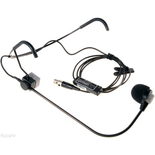 Microfone Headset Crown Cm311 Mini Xlr Para Sistemas AKG