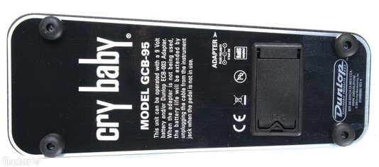 Pedal Para Guitarra Dunlop Crybaby Wah Wah GCB 95