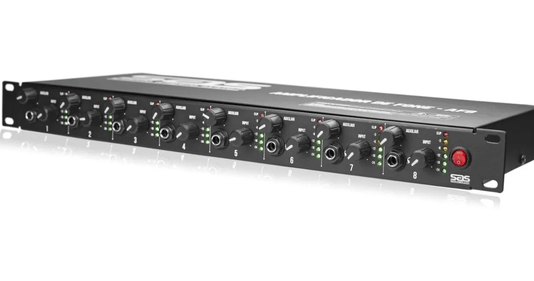 Amplificador De Fone 8 Canais Santo Angelo Af8 Com Nf