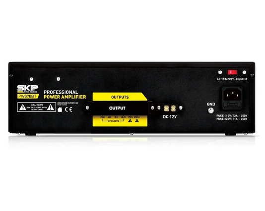 Amplificador De Potencia Receiver Skp Pw 70 2 Canais 80wrms
