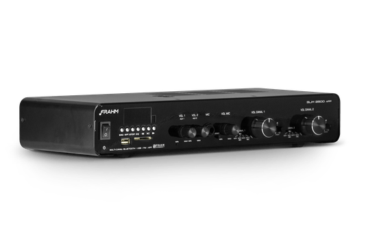 Amplificador Frahm Misturador 2500 App G3 160 Watts