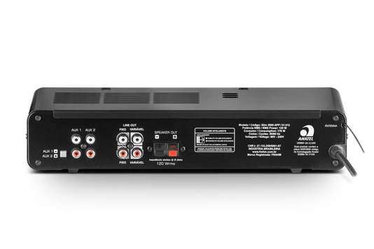 Amplificador Frahm Misturador Slim 2000 App G3 120wrms