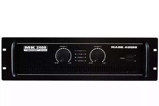 Amplificador Mark Áudio Mk2400 400 Watts