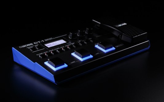Pedaleira para Guitarra Boss GT 1 Multi Efeitos + Fonte Hayonik