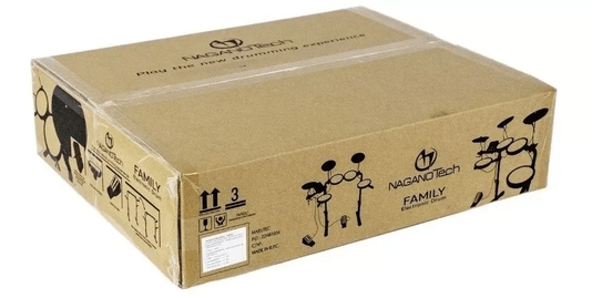 Bateria Eletronica Nagano Family Ntf01 Pads Em Mesh