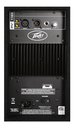 Caixa Sub Peavey Ativo Pv118d 18pol