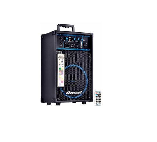 Caixa Amplificada Multiuso Oneal Ocm290 50w Rms Usb/fm