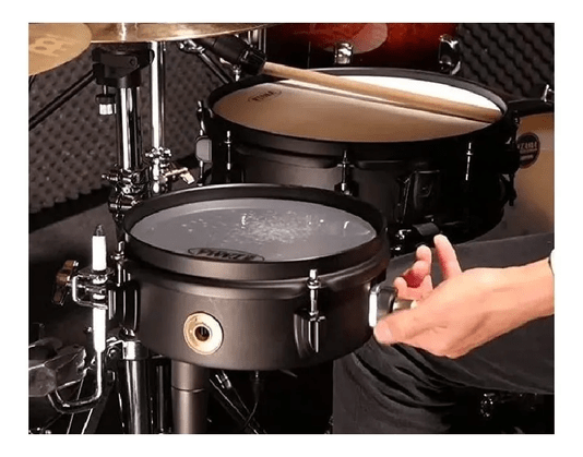 Caixa De Bateria Tama 8x3 Bst83mbk Mini Tymp Snare C/ Clamp