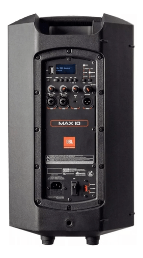 Caixa De Som Ativa Jbl Max 10 250 Wrms Com Bluetooth E Nf