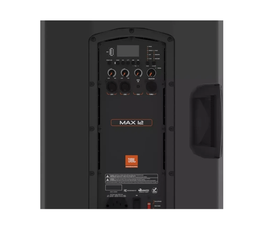 Caixa De Som Ativa Jbl Max 12 350 Wrms Com Bluetooth E Nf