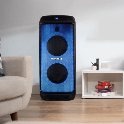 Caixa De Som Ultrabox 6 Pro Telefunken Bateria Bluetooth