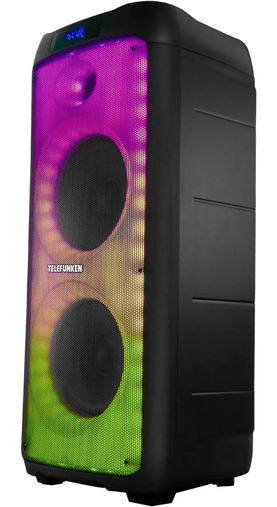 Caixa De Som Ultrabox 8 Pro Telefunken Bateria Bluetooth
