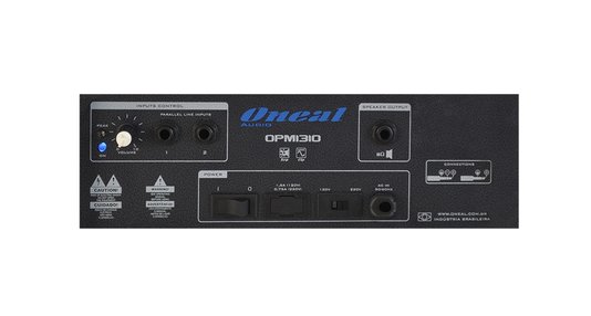 Caixa Monitor De Retorno Oneal Ativa Opm 1310 - Preta