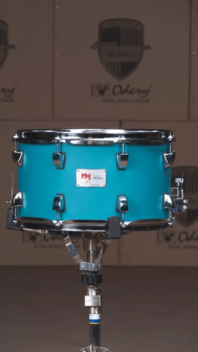 Caixa Odery Signature Mm 14x8 Rock Blue + 2 Pares De Baqueta