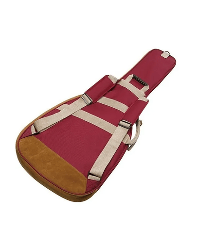 Capa Bag Ibanez Igb 541 Para Guitarra Marrom E Carmin Com Nf