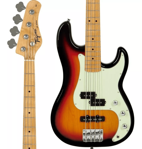 Contra Baixo Tagima Woodstock Tw 65 Sunburst Com Nf