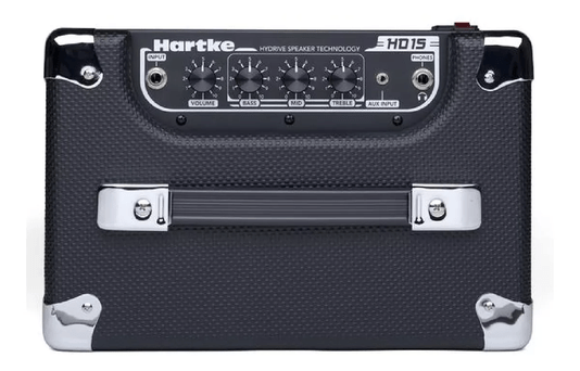 Cubo Amplificador Contra Baixo Hartke Hd 15 15w Rms C/ Nf
