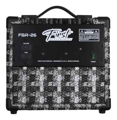 Cubo Guitarra First Fga26 Xadrez Courvin 18w C/ Nota Fiscal