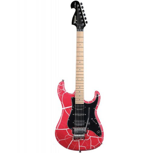 Guitarra Tagima Stratocaster Juninho Afram JA1 Vermelho Craquelado Com Case Luxo