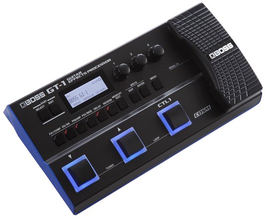 Pedaleira para Guitarra Boss GT 1 Multi Efeitos + Fonte Hayonik