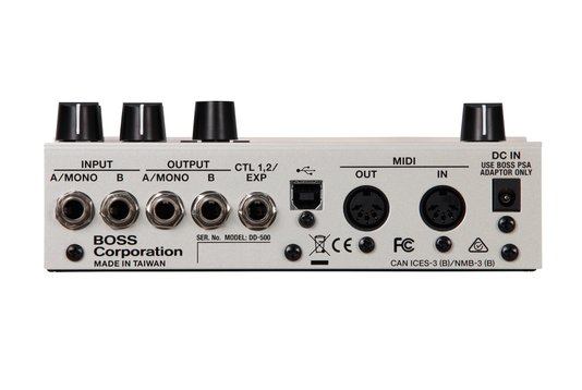 Pedal Para Guitarra Boss DD 500 Digital Delay