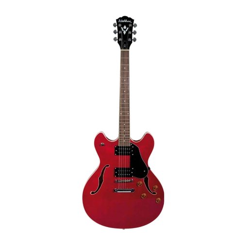 Guitarra Washburn Semi Acústica Vermelha Hb30-wr Com Bag