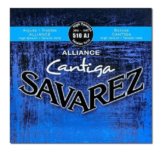 Encordoamento Violão Nylon Savarez 510 Aj Tensão Alta C/ Nf