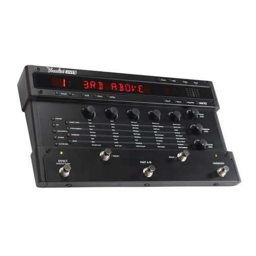 Pedaleira Vocal Digitech Vocalist Live 5 Processador Vocal Com Harmonizador de Voz E Violão