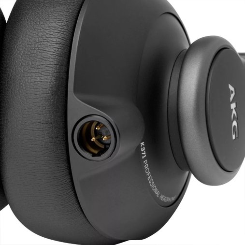 Fone De Ouvido Akg K371 Fechado Studio K 371 Com Nfe