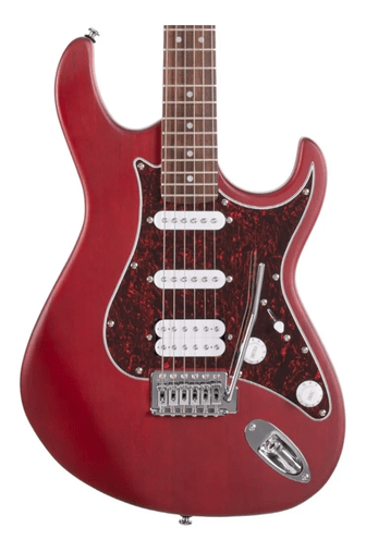 Guitarra Elétrica Cort G110 Open Pore Black Cherry Com Nf
