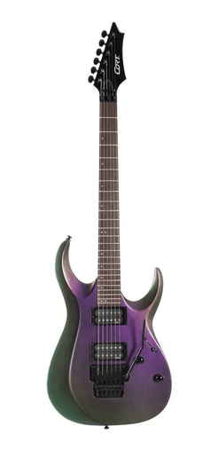 Guitarra Elétrica Cort X300 Fpu Flip Purple Com Nf